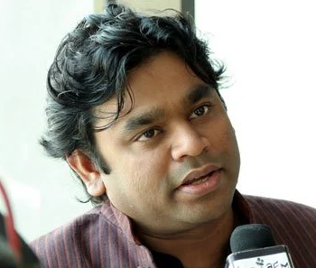 A. R. Rahman at the opening of music studios at Whistling Woods International in 2007