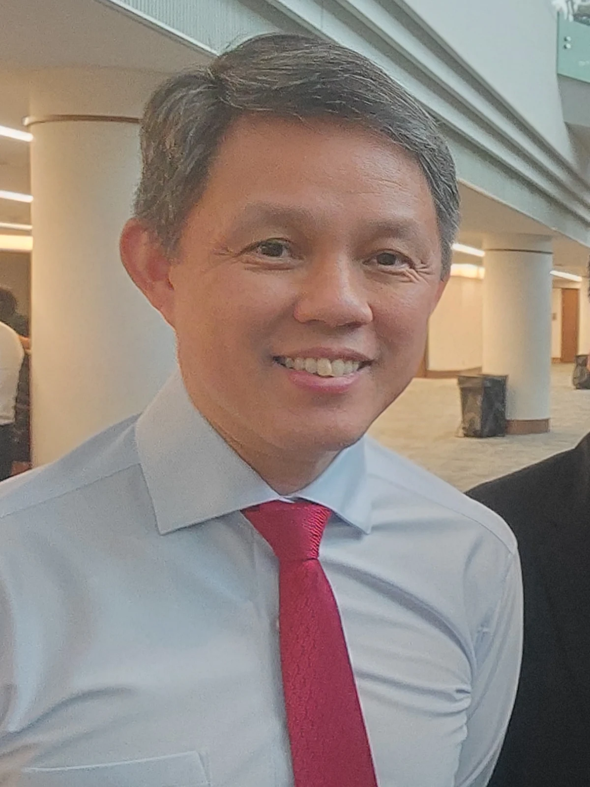 Chan Chun Sing at the 2024 SgIS award ceremony at NUS University Cultural Centre, in the complete supplied photograph.