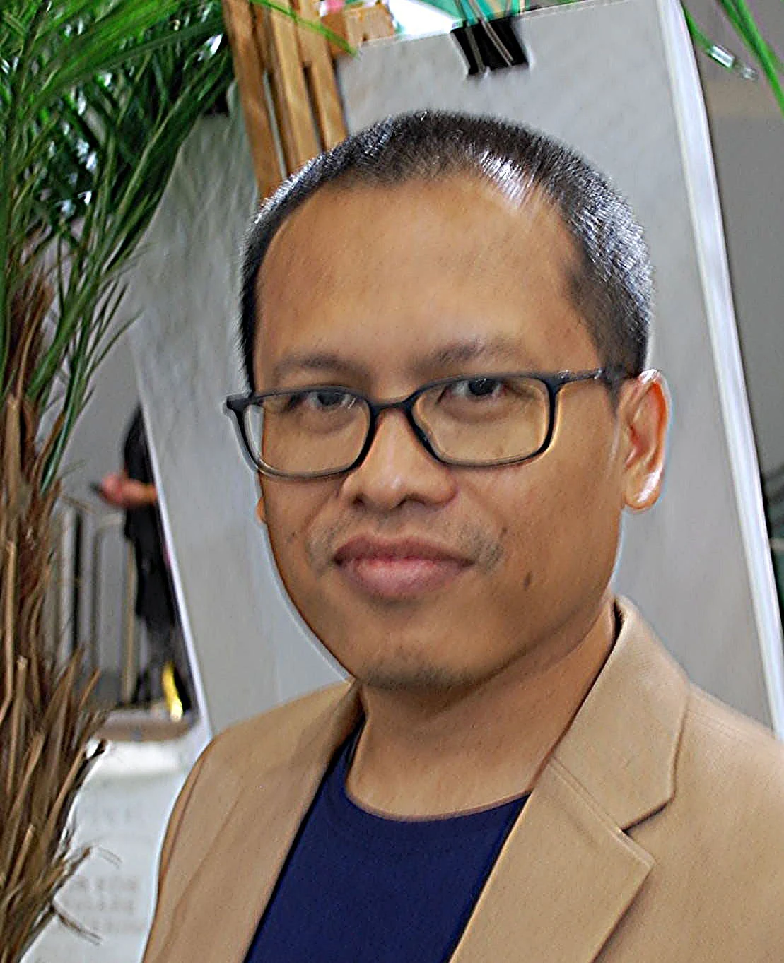 Indonesian novelist Eka Kurniawan in Gothenburg in 2017.