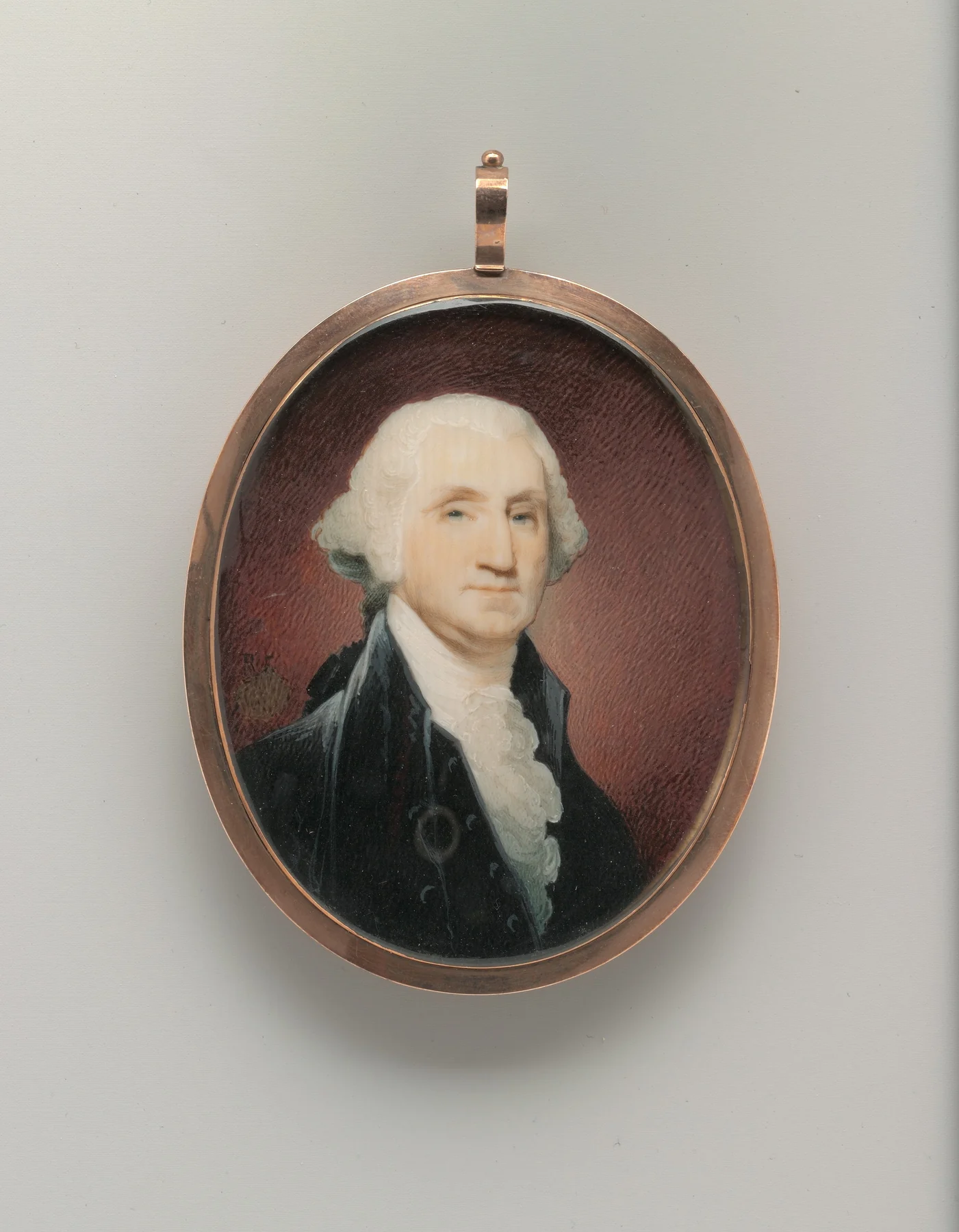 George Washington in the complete supplied historic artwork.