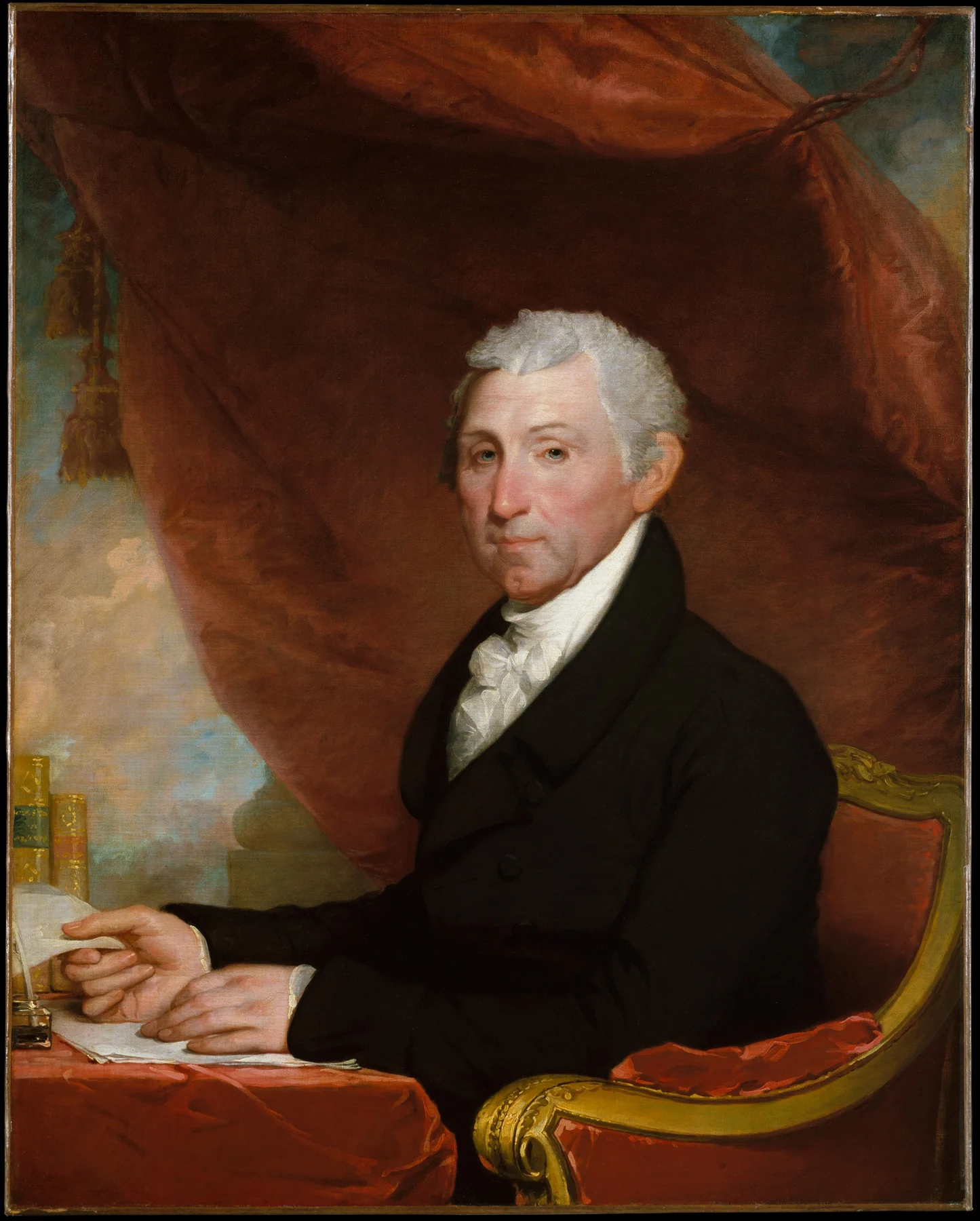 James Monroe in the complete supplied historic artwork.