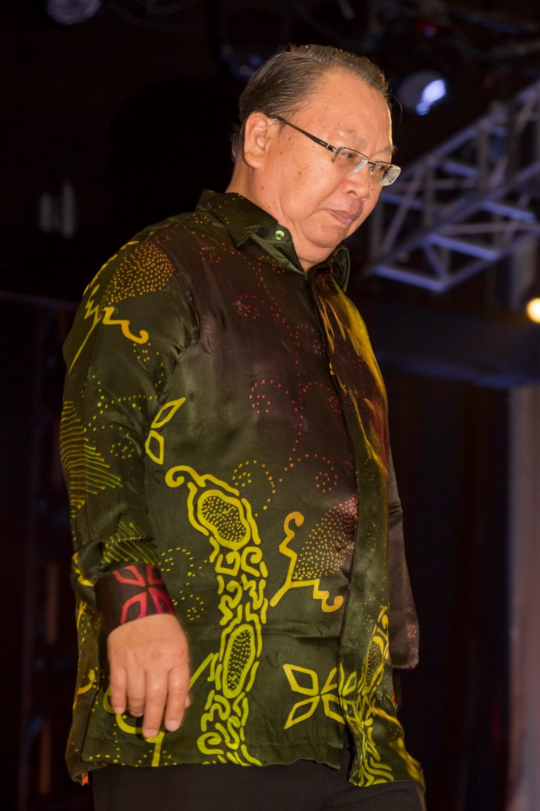 Joseph Pairin Kitingan at the 2014 Kaamatan festival