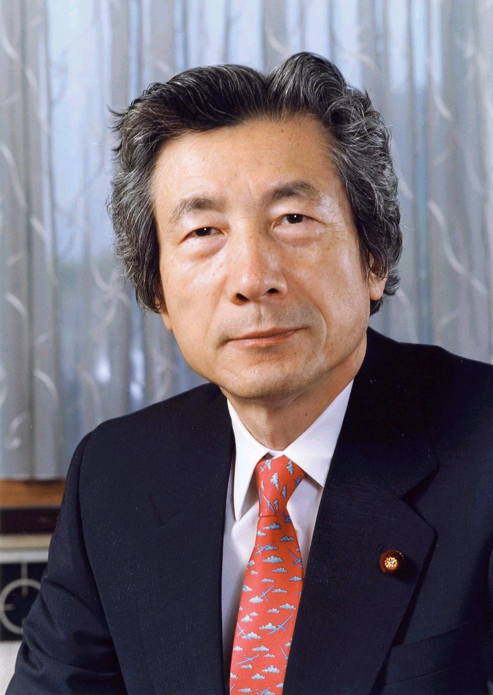 Junichiro Koizumi in an official portrait.
