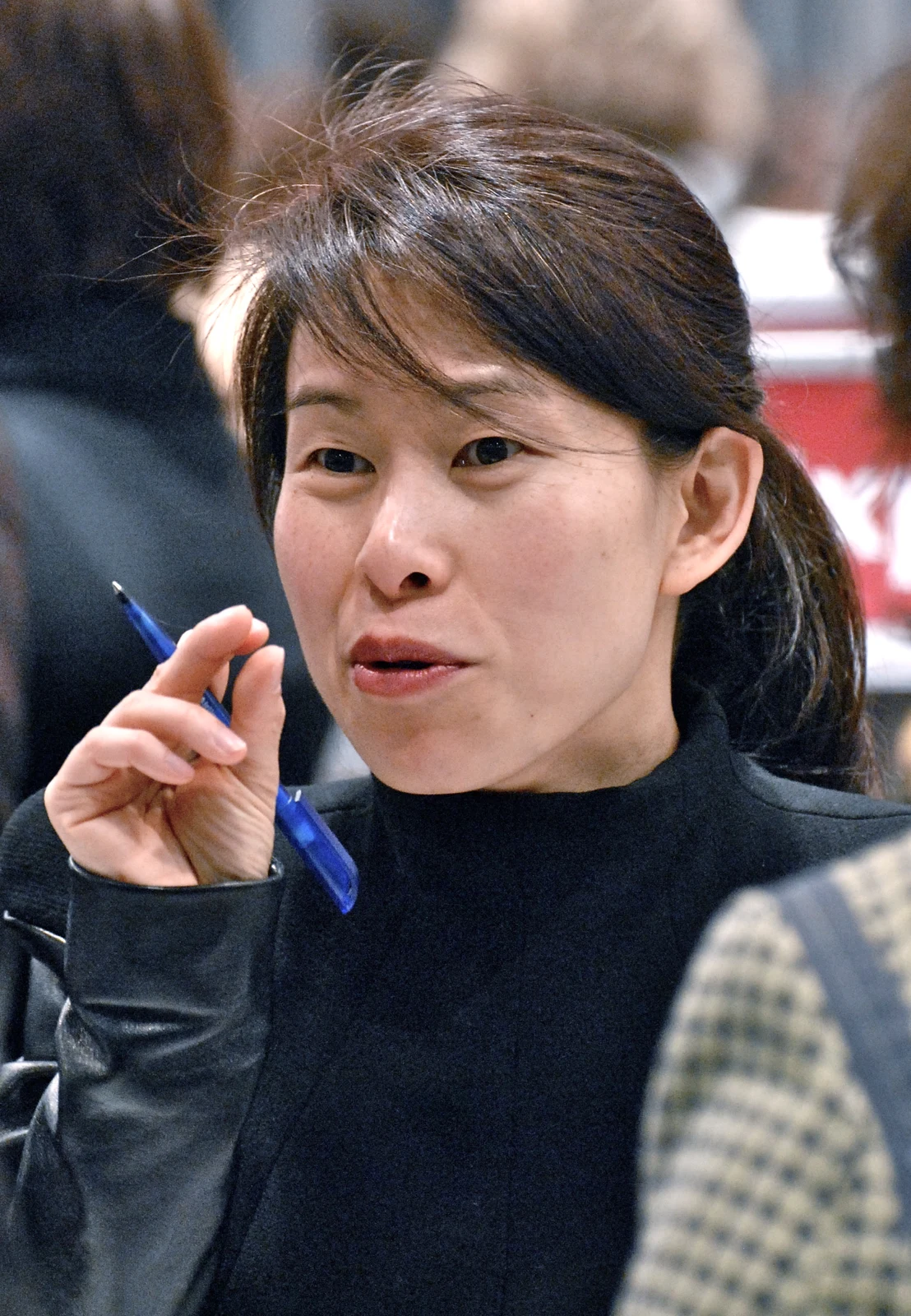 Kim Thúy at the Salon international du livre de Québec in April 2012.