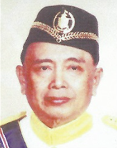Mohammad Said Keruak while serving as Yang di-Pertua Negeri of Sabah