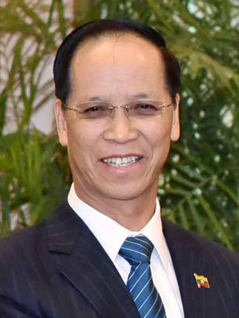 Vice President Sai Mauk Kham in New Delhi in January 2015