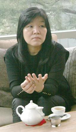 Shin Kyung Sook in the complete supplied photograph.